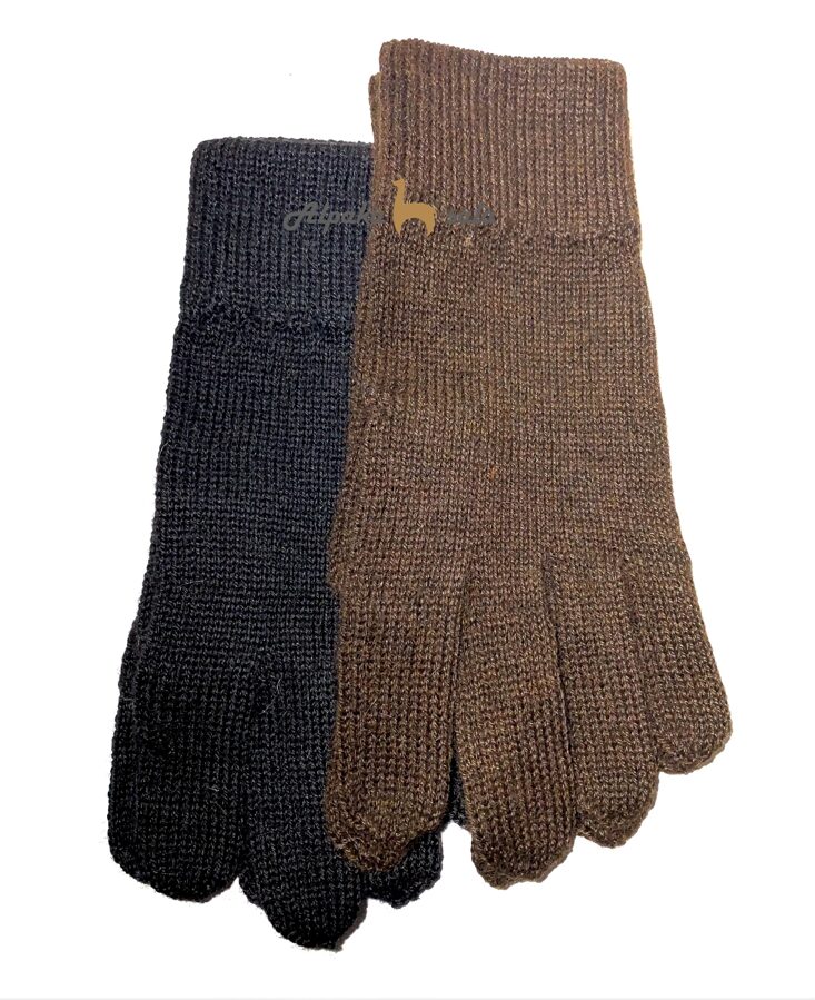 мужские перчатки Класика, 100% пряжа альпак, В НАЛИЧИИ