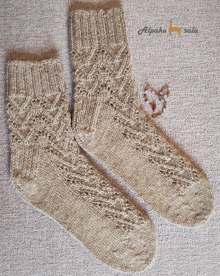 зимние носки, 100% alpaca