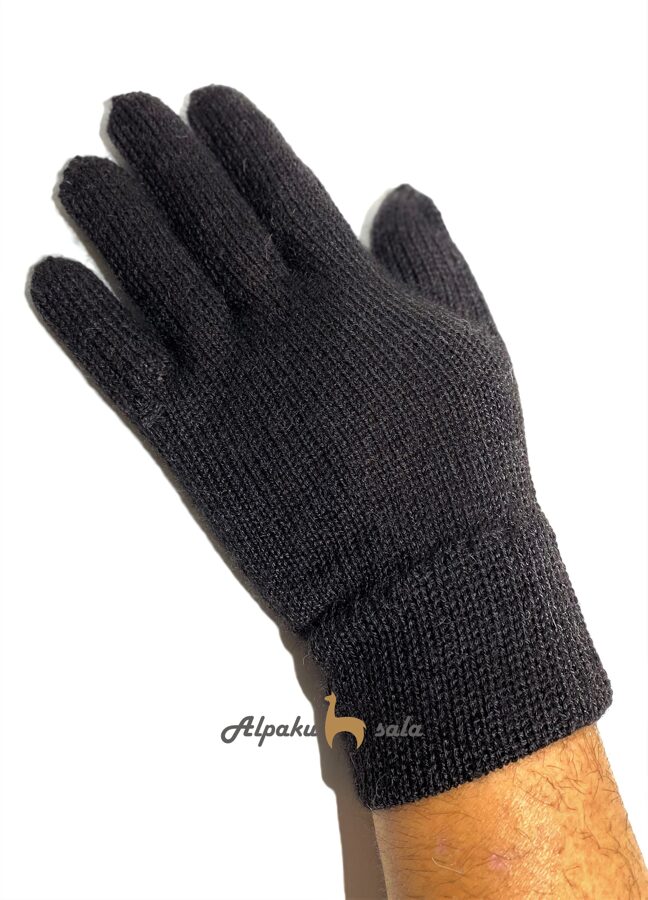 мужские перчатки Класика, 100% пряжа альпак, В НАЛИЧИИ